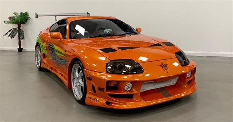 Here's Where Paul Walker's Toyota Supra From The Fast And Furious Is Today