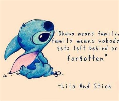 Lilo & Stitch quote :') | Lilo and stitch quotes, Disney quotes, Quotes ...