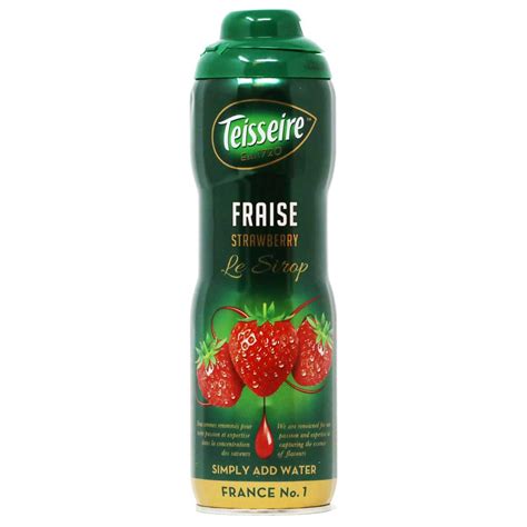 Teisseire - Strawberry Syrup, 60cl (20.3 fl oz) - myPanier