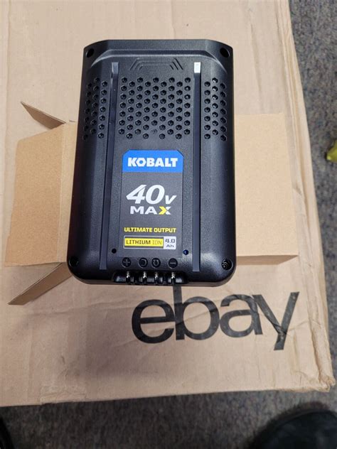 Genuine Kobalt 40v MAX 4.0 Ah Extended Run Li-Ion Battery 3809904 SAME DAY SHIP 692042013904 | eBay