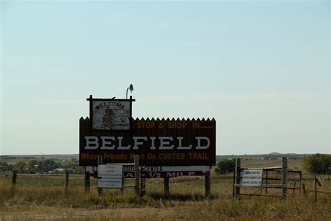 Entering Belfield, ND by mlanza, via Flickr | Belfield, North dakota ...