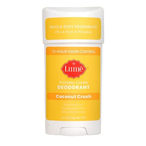 Lume Natural Deodorant - Underarms and Private Parts - Aluminum-Free ...