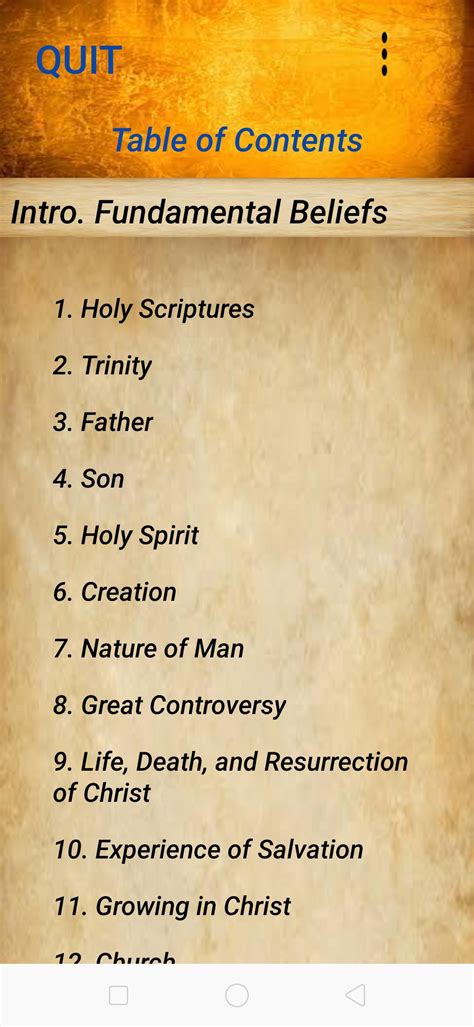 28 Adventist Fundamental Beliefs APK for Android Download