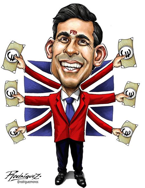 Rishi Sunak, New UK Prime Minister | Cartoon Movement