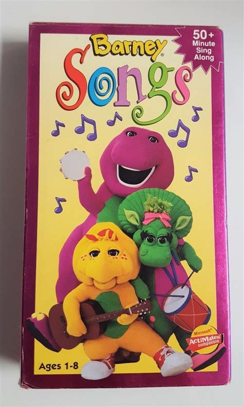 Barney - Barney Songs (VHS, 1995) for sale online | eBay | Barney ...