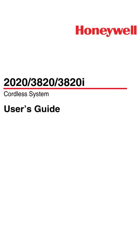 HONEYWELL 2020-5 USER MANUAL Pdf Download | ManualsLib