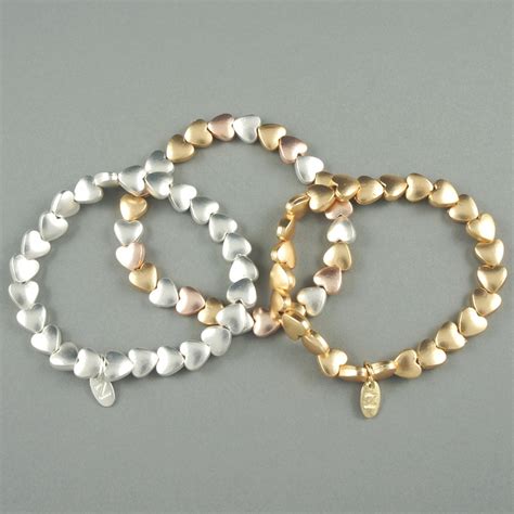 Titan silver gold and pewter bracelet - Zigi Jewellery