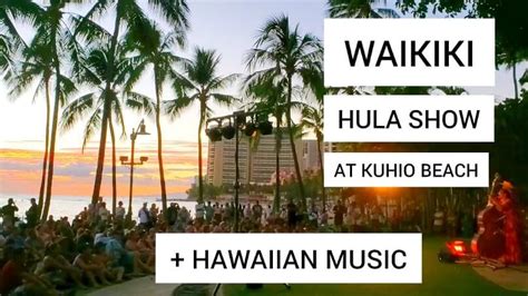 Free Waikiki hula show is the Kuhio Beach hula show! 🌴 Free things to ...