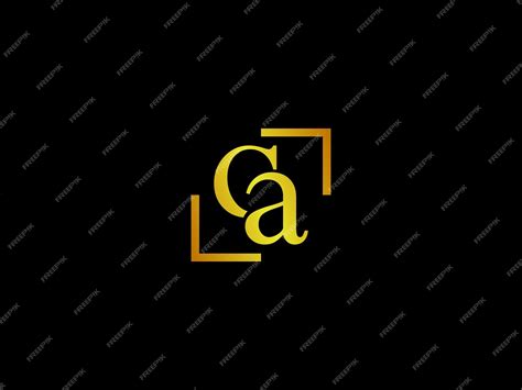 Premium Vector | A yellow letter a on a black background