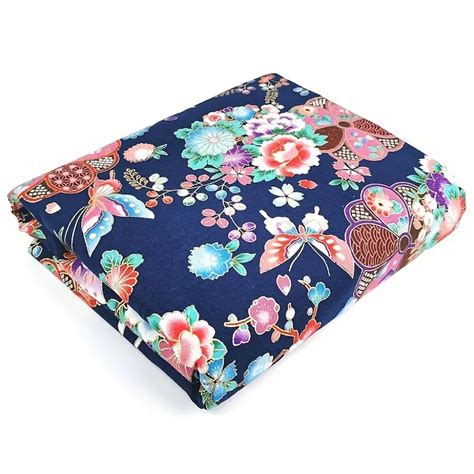 Japanese Style Fabric Squares Printed Cotton Wrapping Cloth - Temu Canada