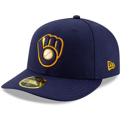 Milwaukee Brewers New Era Authentic Collection Alternate 2 On-Field ...