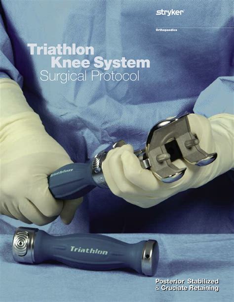 STRYKER TRIATHLON KNEE SYSTEM SURGICAL PROTOCOL Pdf Download | ManualsLib