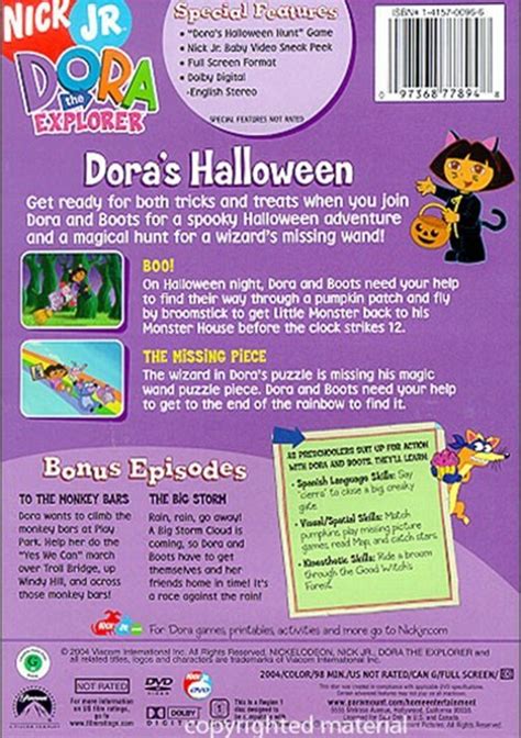 Dora The Explorer: Dora's Halloween (DVD 2004) | DVD Empire