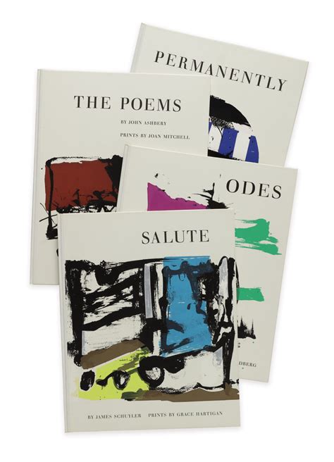 ABSTRACT EXPRESSIONISM | A set of 4 volumes of poetry by New York ...