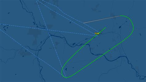 Flight returns to Elmira-Corning Regional Airport after engine issue