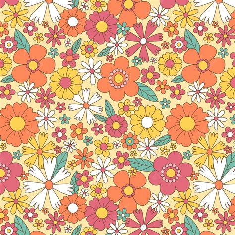 Share more than 91 groovy flower wallpaper - in.coedo.com.vn