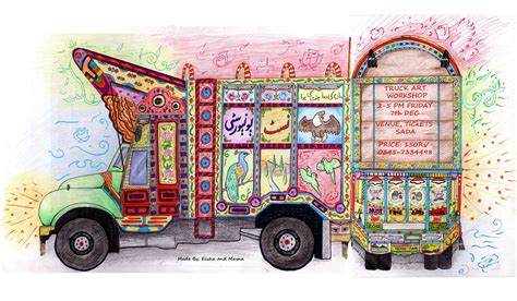 Truck art pakistan, Truck art, Pakistani art