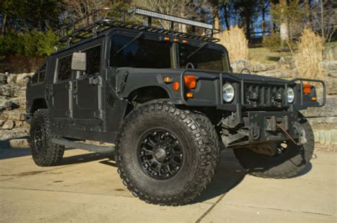 Hummer H1 SUV 1993 Matte Black For Sale. 137XE8335PE134443 1993 Humvee ...