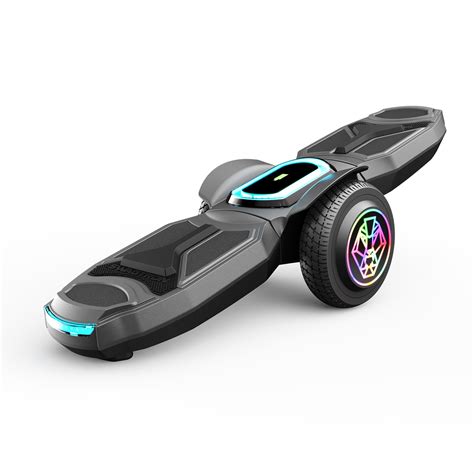 Swagtron Shuttle Zipboard Electric Hoverboard Skateboard 7 mph and 3-Mile Range LED Wheels ...