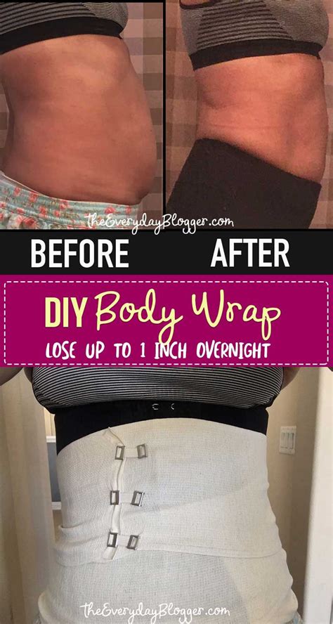 #DIYBodywrap - Yeah, I know this looks very weird, but it does work ...