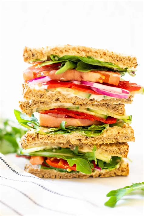 Easy Panera Mediterranean Veggie Sandwich | Get On My Plate