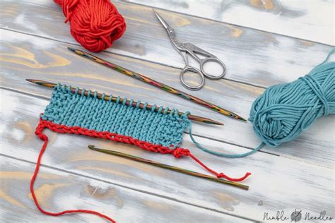 How to do a provisional cast-on with a crochet hook in knitting [+video]