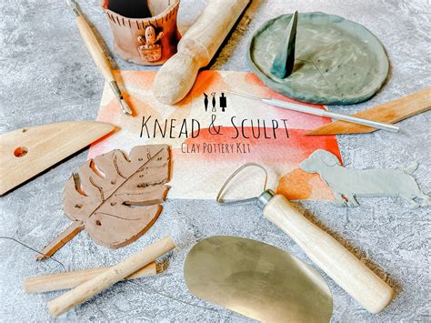 Knead & Sculpt Stone Grey Clay Kit in 2021 | Pottery kit, Sculpting ...