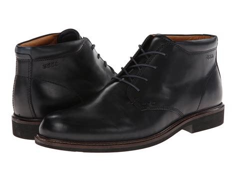 Ecco Findlay Chukka Boot in Black for Men (Black/Marine) | Lyst