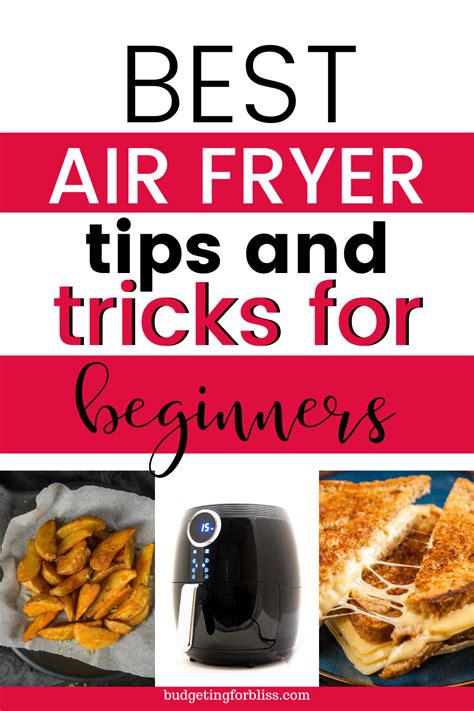 20 Best Air Fryer Tips for Beginners - Budgeting for Bliss | Air fryer ...