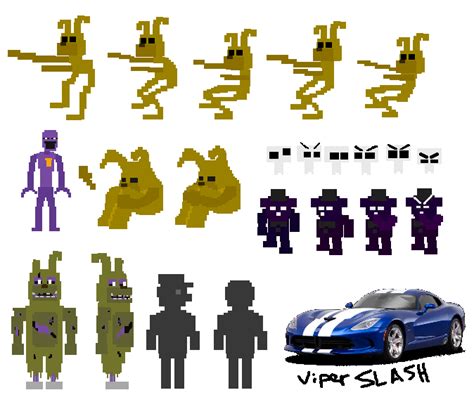 Fnaf 3 sprite (fnaf lore) by VipSLASH on DeviantArt