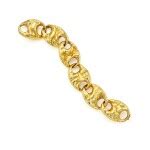 Gold Link Bracelet for Masenza-Roma | Art as Jewelry as Art | 2022 | Sotheby's