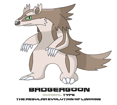 Badgeagoon (Regular evolution of Linoone) by ericgl1996 on DeviantArt