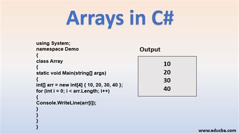 数组在c# |如何创建、声明、初始化Arryas例子 - 金博宝官网网址