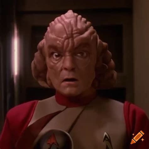 1990s star trek deep space nine scene with battletech and thundercats references on Craiyon