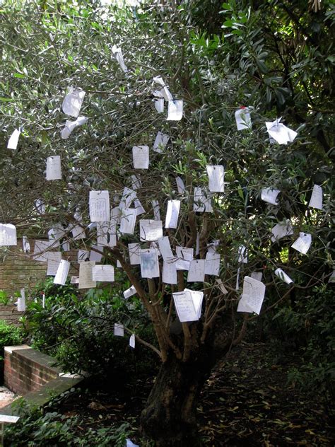 Fluxlist: Yoko Ono "Wish Tree"