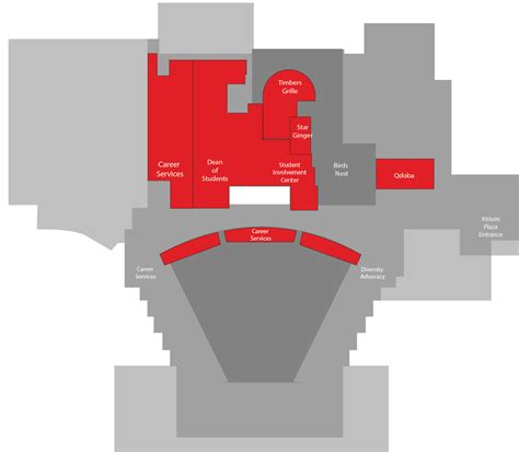 Floor Plan | Bone Student Center - Illinois State