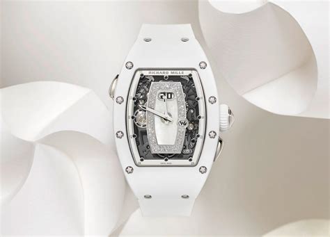 Richard Mille has introduced a $180,000 ladies watch in white ceramic ...