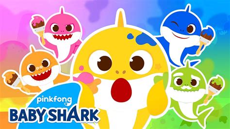 [ NEW] Shark Family Colors 🌈 | Story for Kids | Learn Colors and Shapes | Baby Shark Official ...