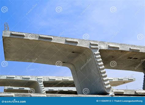 Box Girder in Construction Site Stock Image - Image of concrete, equipment: 115069913