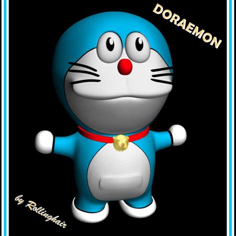Doraemon 3D by rollinghair on DeviantArt