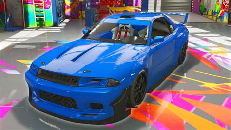 GTA 5 Online - NEW "ELEGY RETRO CUSTOM" DLC CAR & CUSTOMIZATION! (GTA 5 Nissan Skyline GTR R33 ...