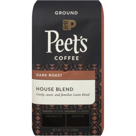 Peet's® House Blend Dark Roast Ground Coffee, 12 oz - Smith’s Food and Drug