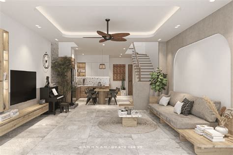 Interior house Sketchup model download ID: 212000002 (Danh Nam) - 3D Sketchup Models