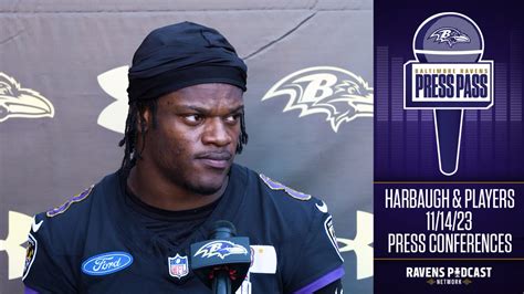 John Harbaugh & Players: Ravens Practice 11/14 Press Conferences