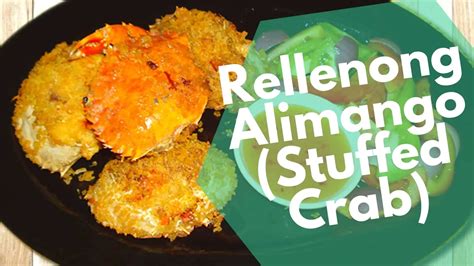 Rellenong Alimango Recipe (Stuffed Crab)