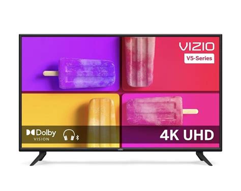 VIZIO V505-J09 50 Inch Class 4K LED Smart TV Dolby Vision HDR V Series ...