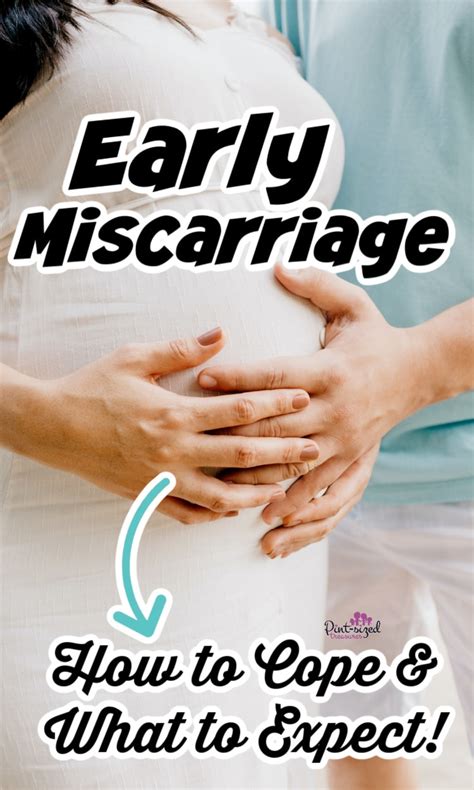 Early Miscarriage: What to Expect and How to Cope · Pint-sized Treasures