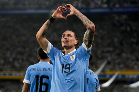 Darwin Nunez makes history with yet another goal in deadly Uruguay display - Liverpool FC - This ...