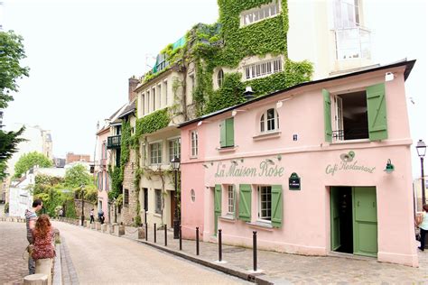 La Maison Rose Montmartre Paris The Glittering Unknown - The Glittering Unknown