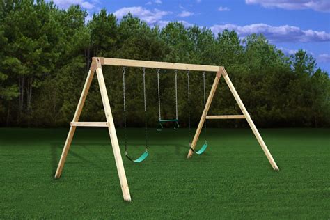 Do-It-Yourself Wooden Swing Sets